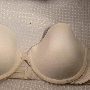 Vintage Candies 36B Strapless Bra Smooth Satin Teen Sized